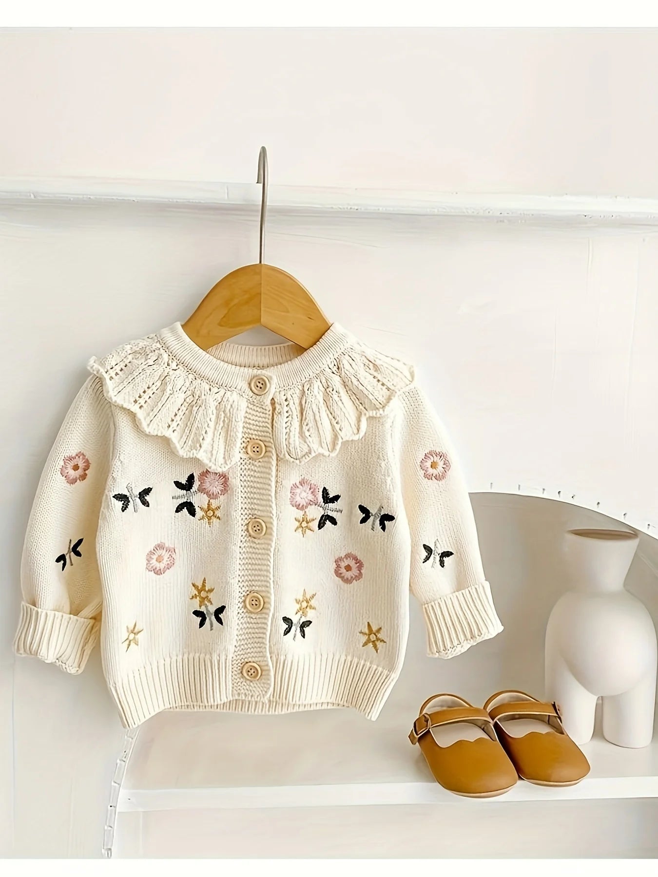 Baby Girl Fashionable Warm Sweater