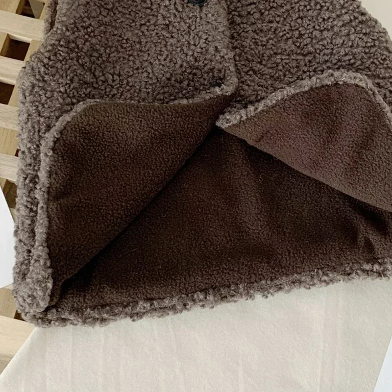 Autumn Winter Baby Lamb Wool