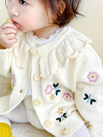 Baby Girl Fashionable Warm Sweater