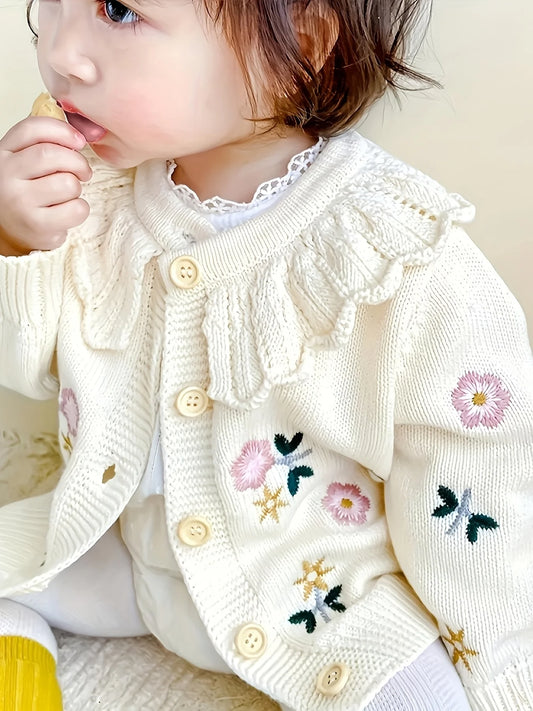 Baby Girl Fashionable Warm Sweater