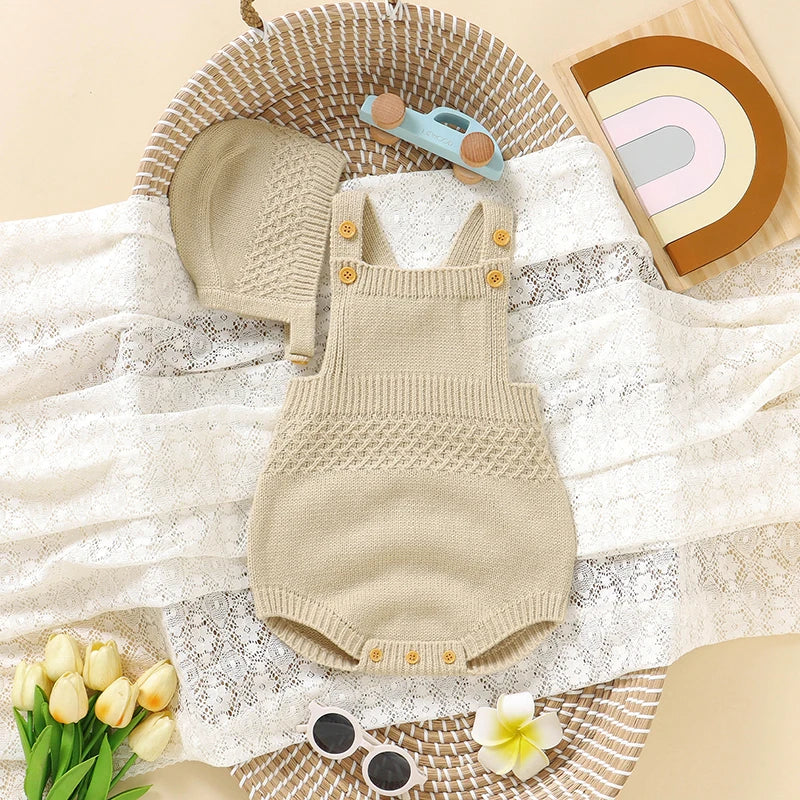 Newborn Boys Girls Playsuits