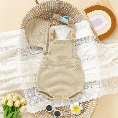 Newborn Boys Girls Playsuits