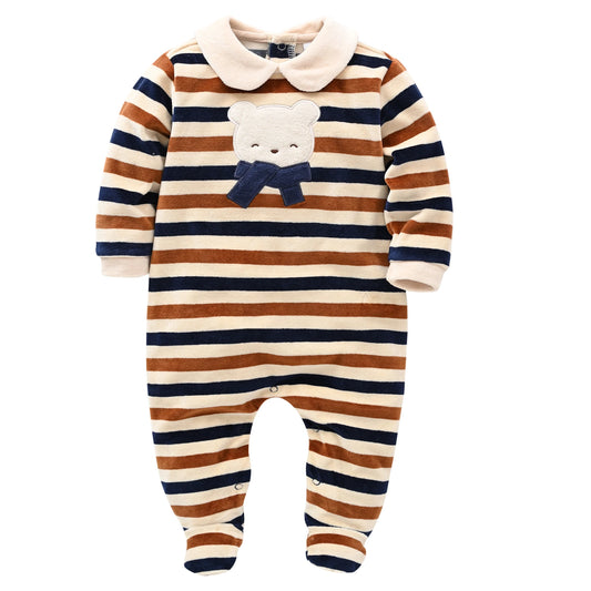 Kavkas Baby Rompers -Jumpsuit Stripe Cartoon