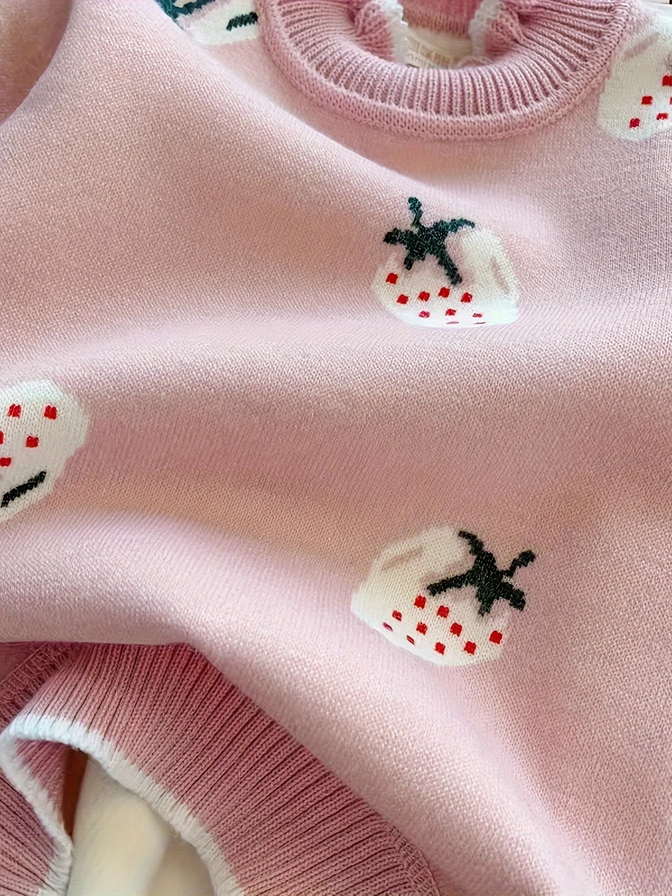 Girls' Knitwears, Velvet Thickeneded