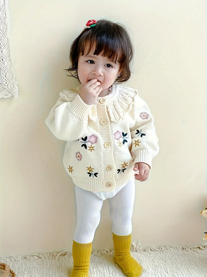 Baby Girl Fashionable Warm Sweater