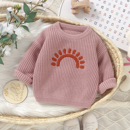 Embroidery’s Long Sleeve Pullover Fall Winter