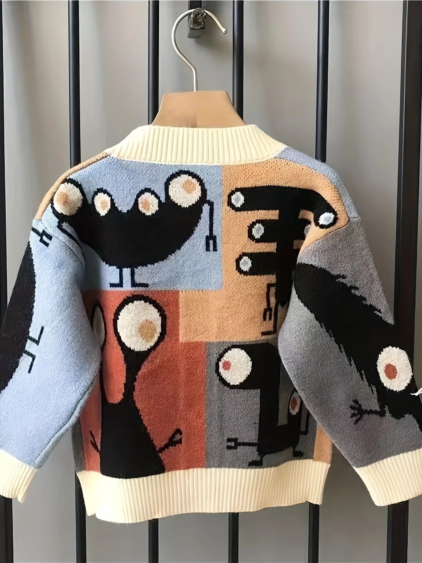 Autumn and Winter New Knitted Cartoon Tops Cardigans