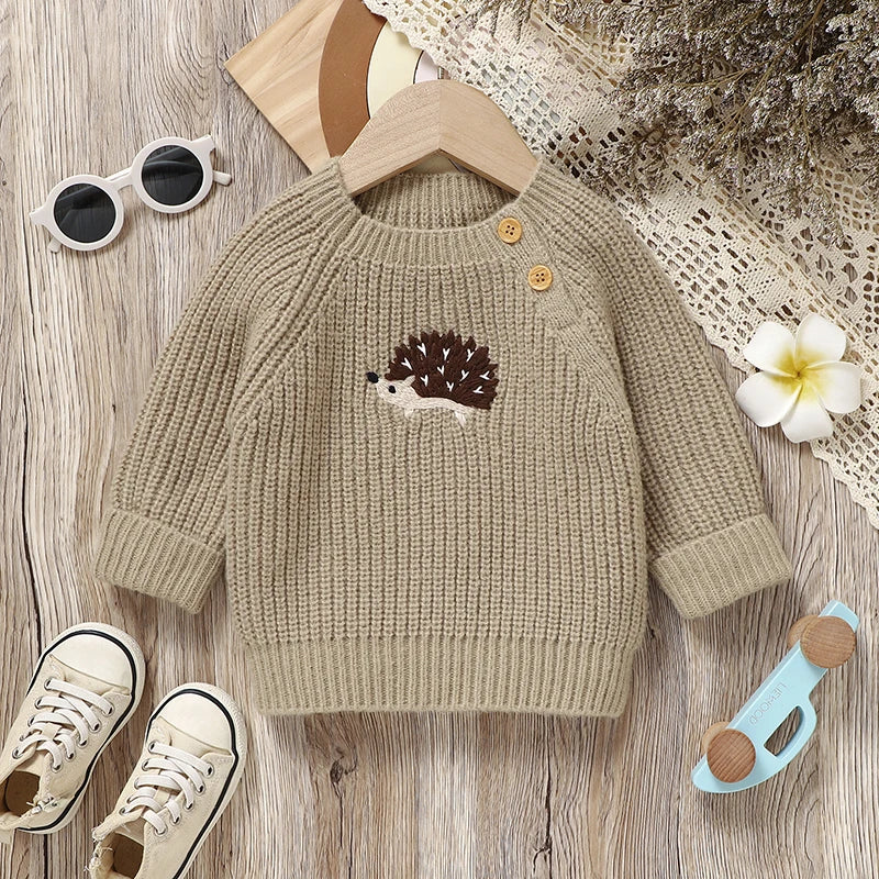 Cute Cartoon Hedgehog Outwear