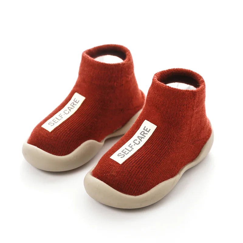 Casual Shoes Knit Booties-First Walker