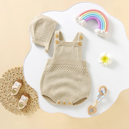 Newborn Boys Girls Playsuits