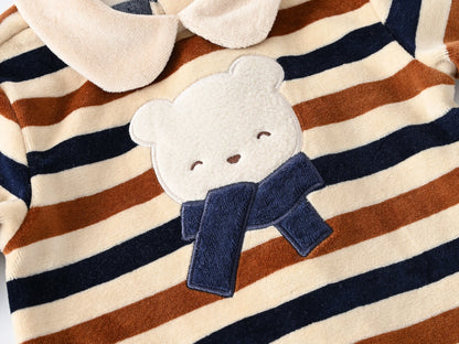 Kavkas Baby Rompers -Jumpsuit Stripe Cartoon