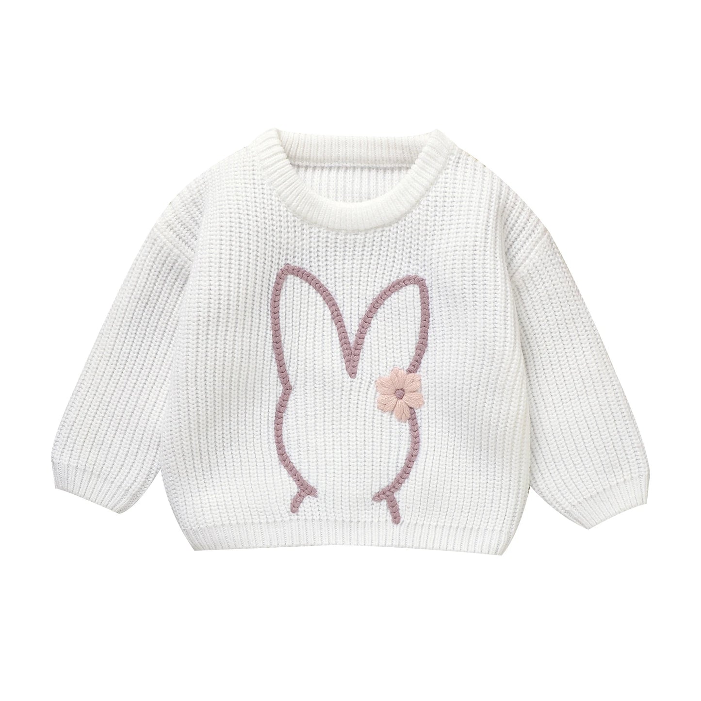 Cute Bunny Jumper Long Sleeve Easter Children Pullover