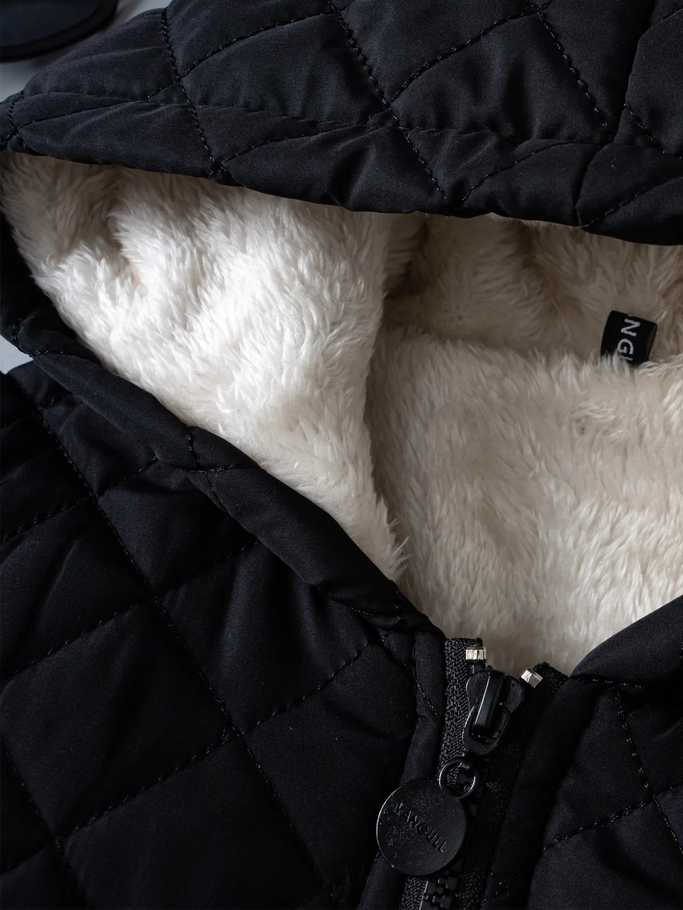 Kids Boys Teddy Lined Hooded  Fleece Zipper