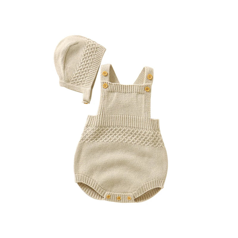 Newborn Boys Girls Playsuits