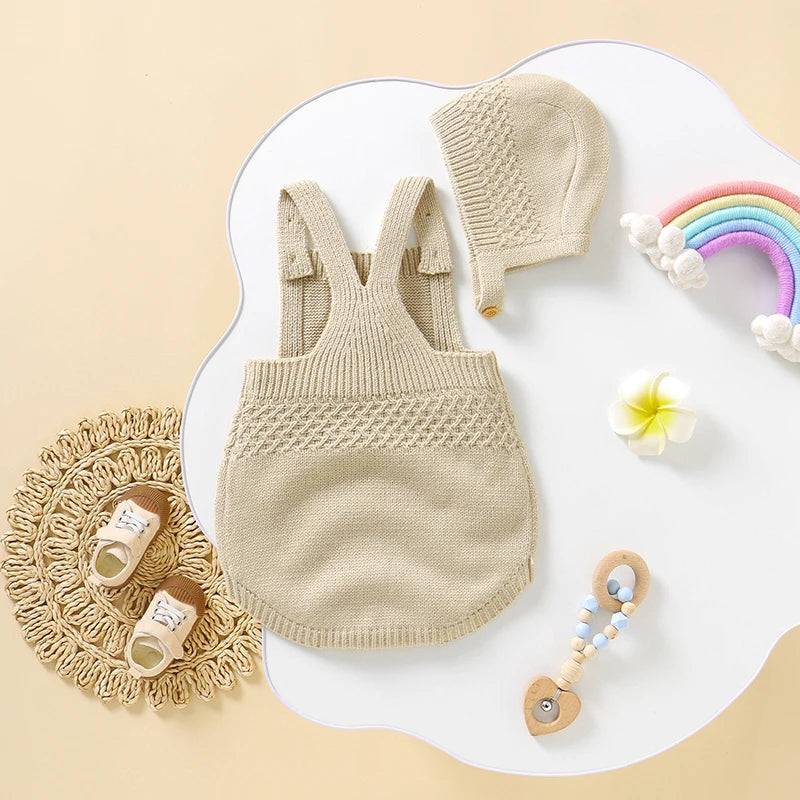 Newborn Boys Girls Playsuits
