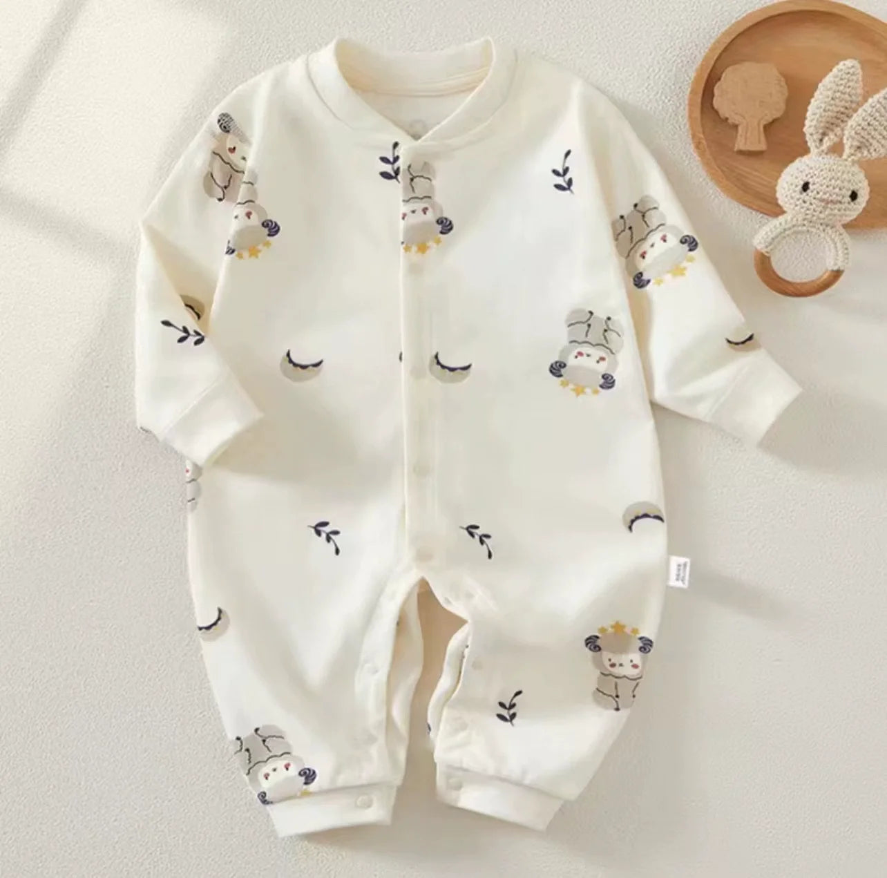 Bodysuit & One Pieces For Boy and Girl -Cotton 0-24M