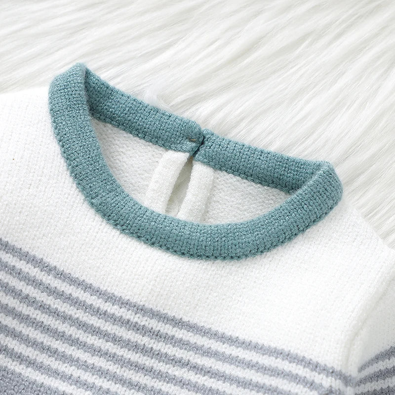 Casual Full Sleeves Sweaters Tops+Pants -Tracksuits