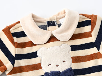 Kavkas Baby Rompers -Jumpsuit Stripe Cartoon